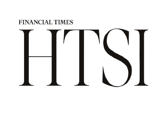 Financial Times logo with 'HTSI' text on a white background