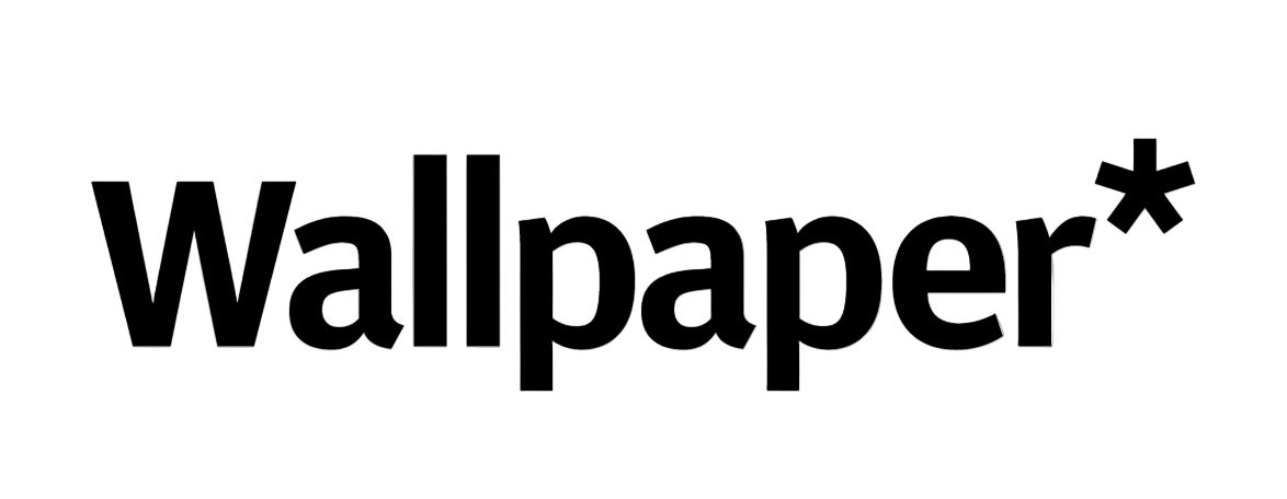 Black 'Wallpaper*' logo on a white background