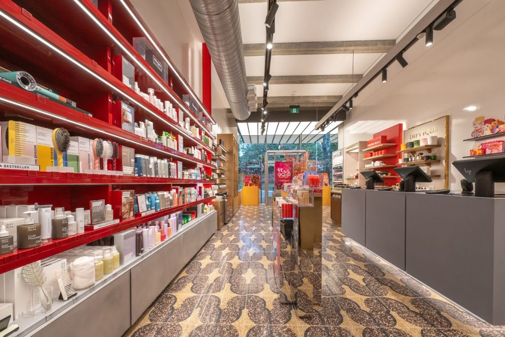 MECCA store interior commune stockist in australia