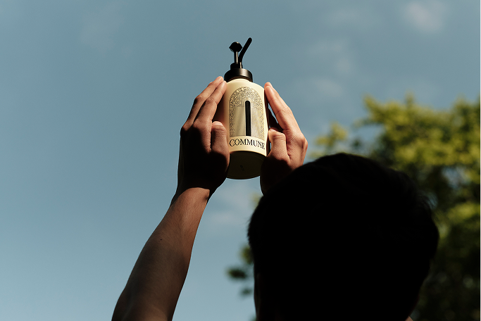 Natural body care by Commune, designed with sustainability in mind