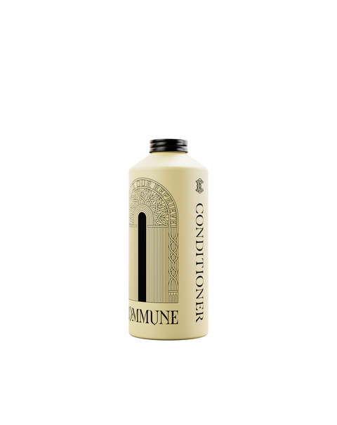A bottle of Seymour Hair Conditioner 
