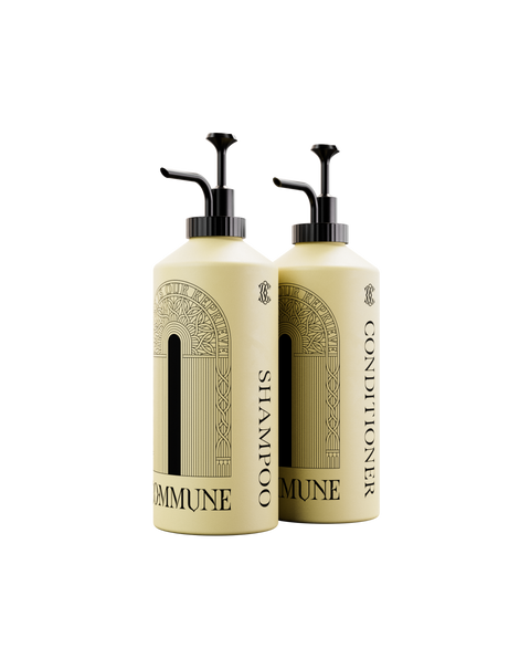 Seymour Hair Duo bottles with Shampoo and Conditioner 