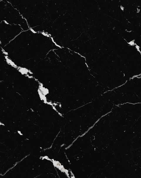 A black and white marble double tray close up