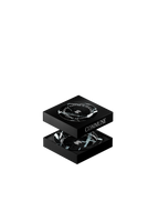 natural black marble tray for sustainable body and hand care