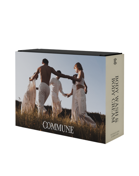Commune Seymour Body Duo consisting of Body Wash and Body Cream box