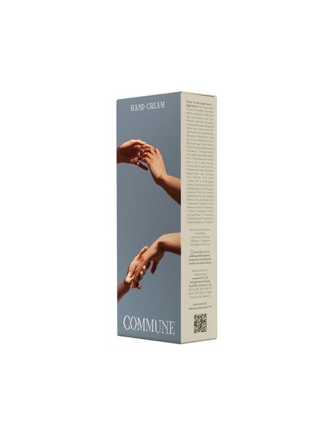 Commune hand cream tube box