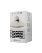 vetiveria candle luxury scented candle candle with cover candle gift luxury gifting white candle