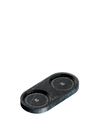 Double Black Marble Tray