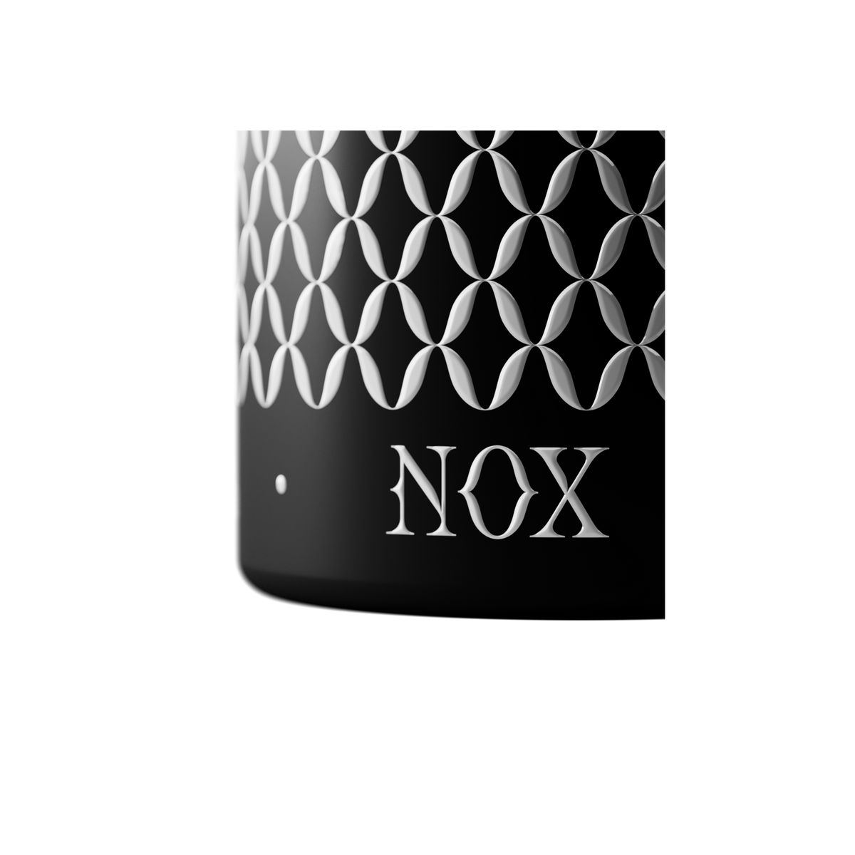A close-up of a Vetiveria Nox candle