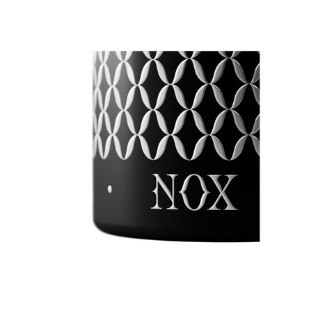 A close-up of a Vetiveria Nox candle